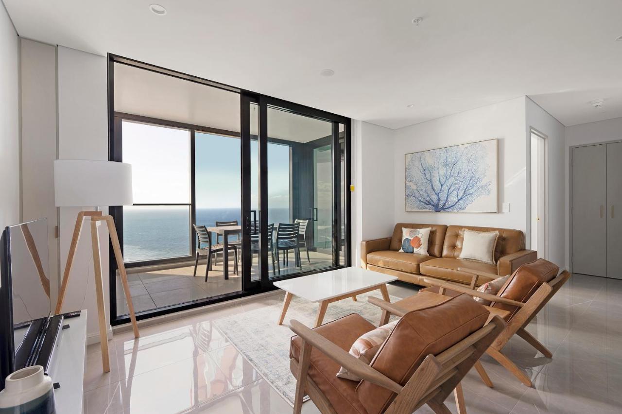 Sea View Beachfront Apartment In Surfers Gold Coast Kültér fotó