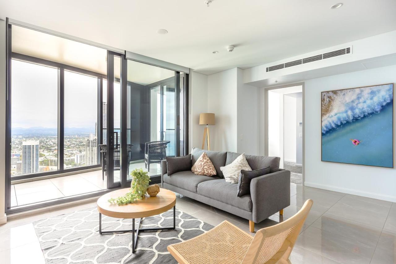 Sea View Beachfront Apartment In Surfers Gold Coast Kültér fotó