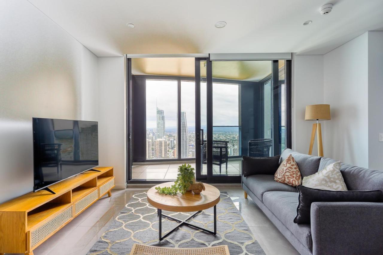 Sea View Beachfront Apartment In Surfers Gold Coast Kültér fotó